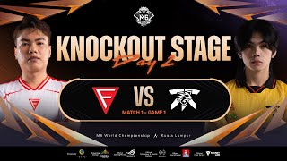 FIL M6 Knockout Stage Day 2  FCON vs FNOP Game 1 [upl. by Undine]