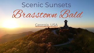 Scenic Sunsets  Brasstown Bald Georgia USA 🇺🇸 [upl. by Ahsilla]