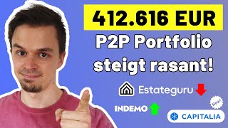 P2P Kredite Portfolio über 400000 EUR Bondora Mintos und Co [upl. by Mad]