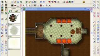 Tutorial 2a Dungeon Mapping with Dungeon Designer  Making a Battlemap [upl. by Turoff]