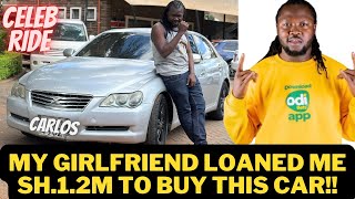 My Girlfriend Loaned Me Sh 12M To Acquire This Mark X  Comedian Carlos Naswa Reveals On Celeb Ride [upl. by Quinta]