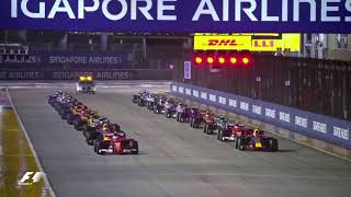 Olav Mol  F1 2017 Singapore  De chaotische start van de GP [upl. by Tolliver840]