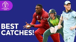 Best Catches So Far  ICC Cricket World Cup 2019 [upl. by Rayford]