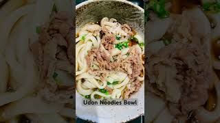 Udon Noodles Bowl foodjapanesefoodyummy foodie [upl. by Irik]