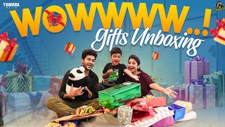 WowwGifts Unboxing🎁🤩  Ayaansh Birthday Gifts  Sidshnu  Tamada Media [upl. by Aiouqahs366]