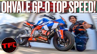 Is This The Fastest Minimoto On The Planet Ohvale GP0 190 Top Speed Run [upl. by Rudolfo821]