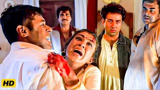 गुंडों ने मिलकर किया सनी देओल के बहन साथ जबरदस्ती फिर जो हुआ  Sunny Deol Action amp Dialogue Scene [upl. by Gore]