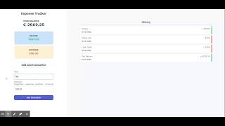 Expense Tracker  MERN [upl. by Lorola]