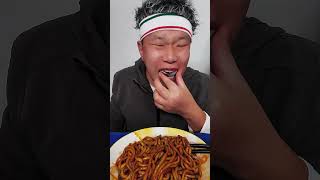 noodle expert ASMR mukbang shorts [upl. by Aushoj]