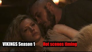 Vikings season 1 hot scenes timing  Katheryn winnick hot Alyssa Sutherland hot  Netflix webseries [upl. by Lotsirhc]