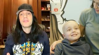 Criss Angel Details Son’s Cancer Journey and Remission Exclusive [upl. by Akimit]