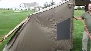 OzTent Tag a Long Tent Features [upl. by Nahn]