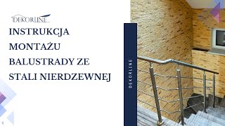 Instrukcja Montażu Balustrady ze Stali Nierdzewnej [upl. by Tap]