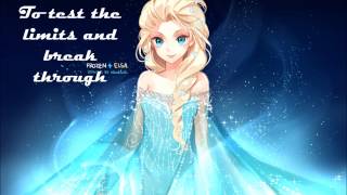 Nightcore  Let It Go Lyrics [upl. by Omari]