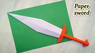 How to Make a Paper Kunai Paper Crafts Origami Craft With Sahil [upl. by Annahsed593]