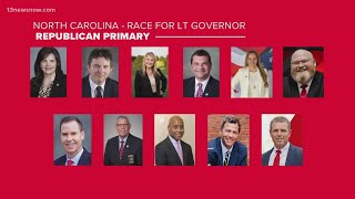 North Carolina Primary NCs Lieutenant Governor race [upl. by Nedgo]