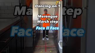 Beginner basic dance steps for Salsa Merengue Bachata Cumbia Reggaeton merengue zumba [upl. by Tollman977]