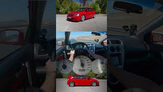 HONDA CIVIC TYPE R EP3  FAST 100200kmh  K24 SWAP VTEC ENGİNE SOUND [upl. by Akemahc858]