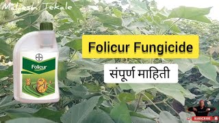 Bayer Folicur Fungicide  Folicur बुरशीनाशक संपूर्ण माहिती  वापर डोस उपयोग आणि फायदे agriculture [upl. by Neirbo]