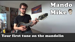 Old Joe Clark  Mandolin Lesson for absolute beginners [upl. by Denae]