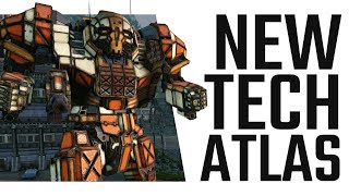 New Tech Atlas AS7RS Heavy Gauss Build Mechwarrior Online The Daily Dose 422 [upl. by Eynenihc174]