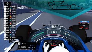 Assetto Corsa  Formula 1 201921 TV HUD 22 update amp HaloHUD 202021 13 update Preview 2 [upl. by Berkly80]