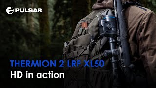 Pulsar Thermion 2 LRF XL50  HD thermal device  Live performance [upl. by Nelyak968]