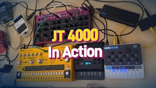 Jamming With The Behringer JT 4000 [upl. by Ahsirt706]