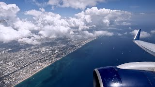 4K – Full Flight – Delta Airlines – Boeing 757200 – Atlanta ATL – Fort Lauderdale FLL [upl. by Almeria984]