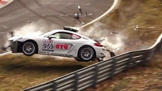 NÜRBURGRING PORSCHE CRASH amp FAIL COMPILATION  GT3RS 911 Turbo GT3 CUP Nordschleife Nurburgring [upl. by Allx533]