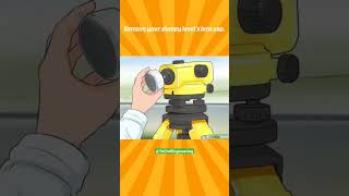 How to Use Dumpy Level Step by step Surveying civil civilengineer constructionengineer [upl. by Alioz]