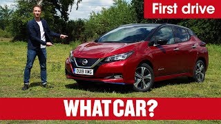 2021 Nissan Leaf e Tekna 62kWh review – bigger battery longer range better car  What Car [upl. by Kellia504]