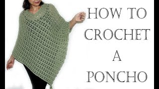 How to Crochet Poncho [upl. by Derek]