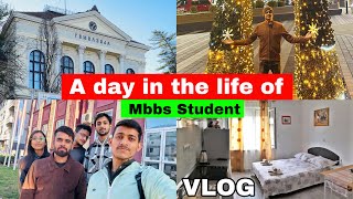 A Day in a life of Mbbs 1st year Student in Europe 🇪🇺 Serbia 🇷🇸  Medcioinfo VLOG [upl. by Anelrahs]