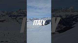 Italy 🇮🇹 Skiing ⛷️ [upl. by Skyla879]