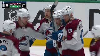 Valery Nichushkin THE AVALANCHE MAKE IT A ONE GOAL GAME  9052024 [upl. by Nauqyt529]