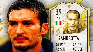 WORTH THE TOKENS 🤔 89 PRIME ZAMBROTTA PLAYER REVIEW  FIFA 22 ULTIMATE TEAM [upl. by Etirugram]