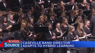 Caseville band director adapts to hybrid learning [upl. by Dnarb275]