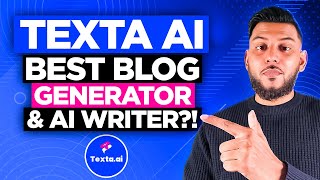 Texta AI Review Best Article Generator amp AI Copywriter [upl. by Ecirehc]