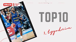 TOP10 1 tygodnia ORLENBasketLiga 2425 PLKPL [upl. by Em]