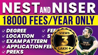 All about NEST 2023 and NISER  Complete Details like College Fees Education Scope  Harsh sir [upl. by Erlandson]