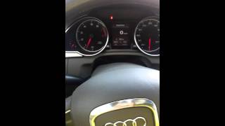 2009 Audi A5  Gear box issue rough cold start issue [upl. by Cynar689]