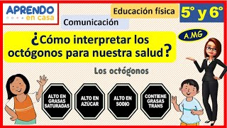 ¿CÓMO INTERPRETAR LOS OCTÓGONOS PARA NUESTRA SALUDMIRTHA SAMAME  5°Y 6° [upl. by Il]