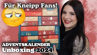 Für Kneipp Fans 😏 Kneipp Adventskalender 2024 Unboxing 24 Türchen [upl. by Atnim823]