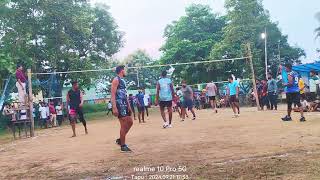 😡😡final volleyball match 🥵🥵volleyball viralvideo video [upl. by Ahsercal210]