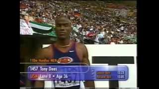 1999 World Championships Mens 110m Hurdles Final Seville Spain [upl. by Malachy873]