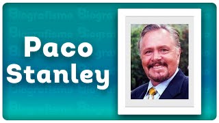 📝 ¡Biografía de PACO STANLEY 📚  RESUMIDA y FÁCIL [upl. by Ahsoet]