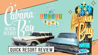 Universals Cabana Bay Beach Resort  Quick Resort Review 2023 [upl. by Nnyrat]