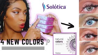 2022 New Solotica Natural Colors Buzios Ipanema Jade Safira Full Review All Lights [upl. by Aiksa]