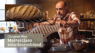 Masterclass zuurdesembrood bakken door Christian Weij [upl. by Eriuqs]